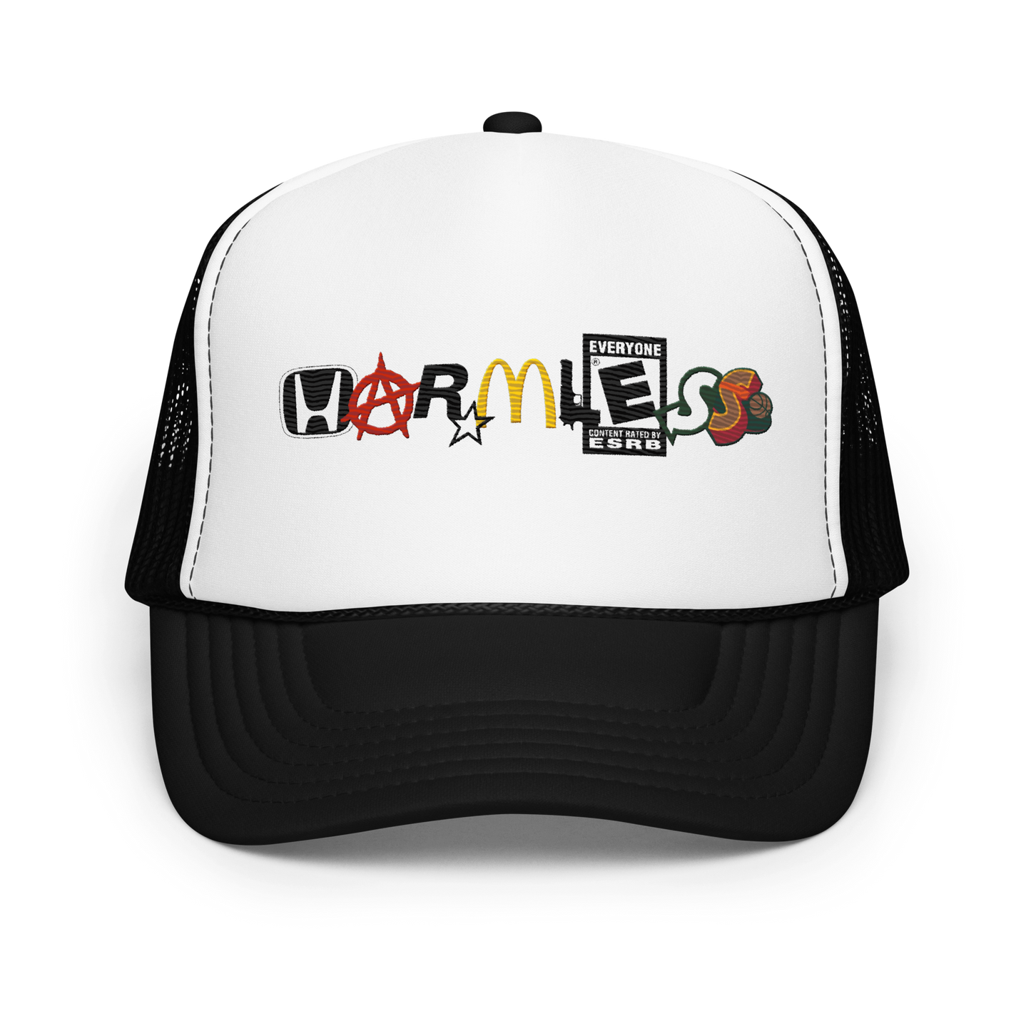 LOGO ON LOGO TRUCKER