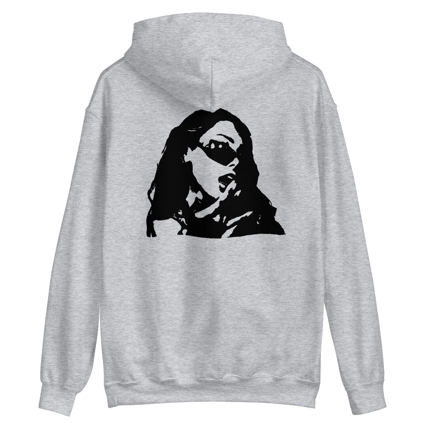 Y2K HOODIE {GREY}